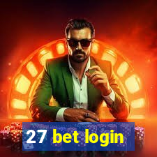 27 bet login